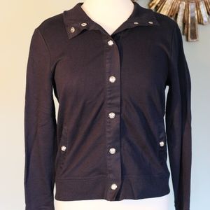 Ralph Lauren navy button up jacket. NWOT. Petite M
